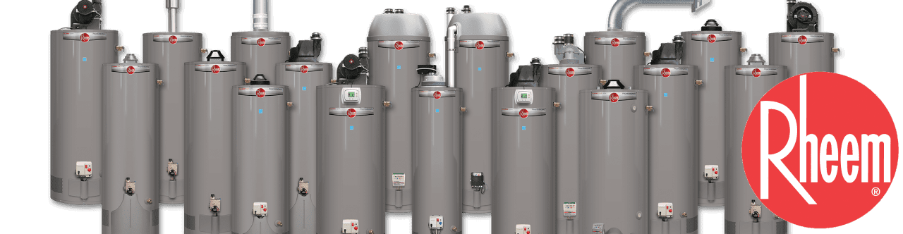 Rheem certified installer of tank water heaters and tankless water heaters in Fort Worth Texas