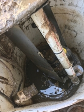 Inside of Grinder Pump