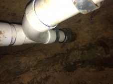NCT Plumbing fixing pipes under a North Richland Hills home
